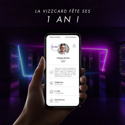 La carte visite connectée nfc pour le Val d'Oise 95