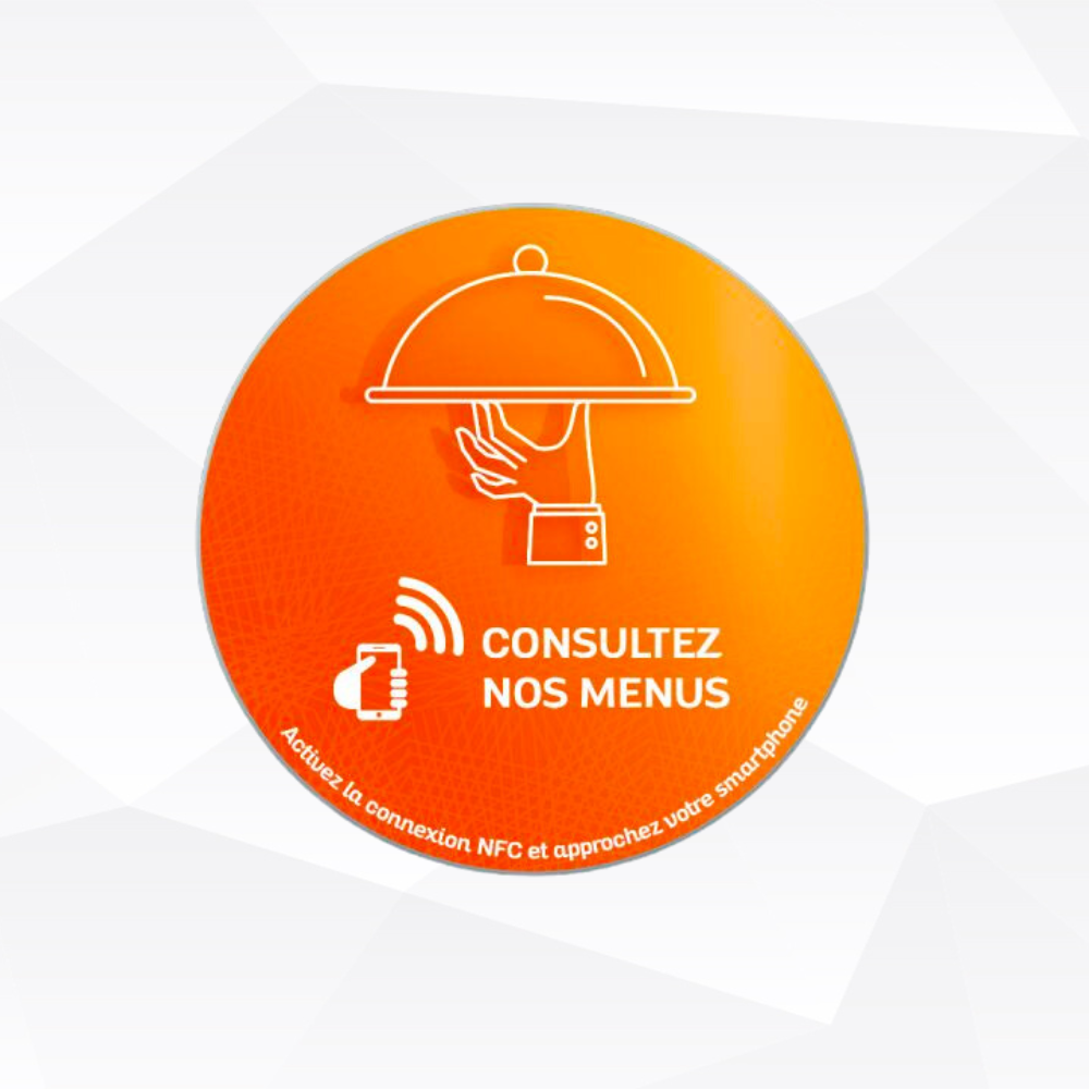 Plaque sans contact Menu