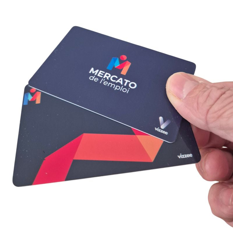 VizzCard - Carte de visite connectée en PVC