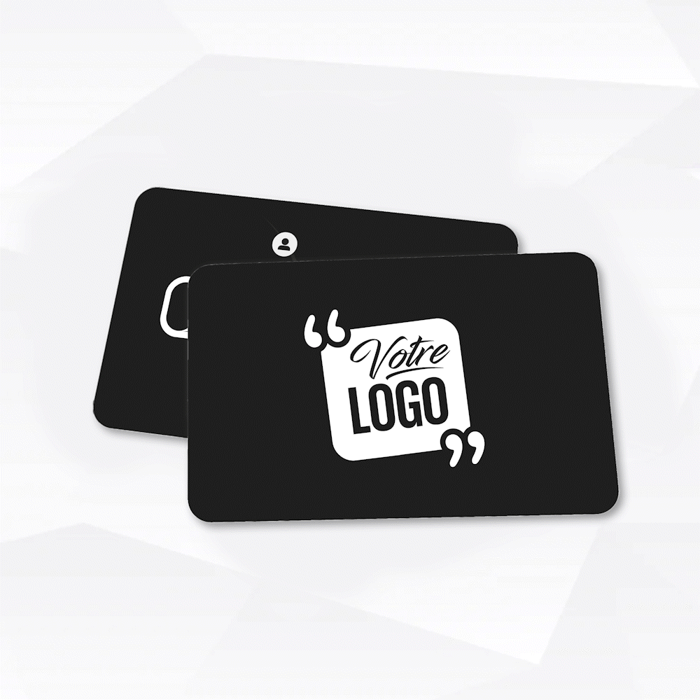 VizzCard - Carte de visite connectée en PVC