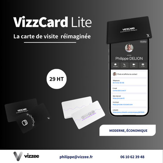 Carte de visite nfc pas cher