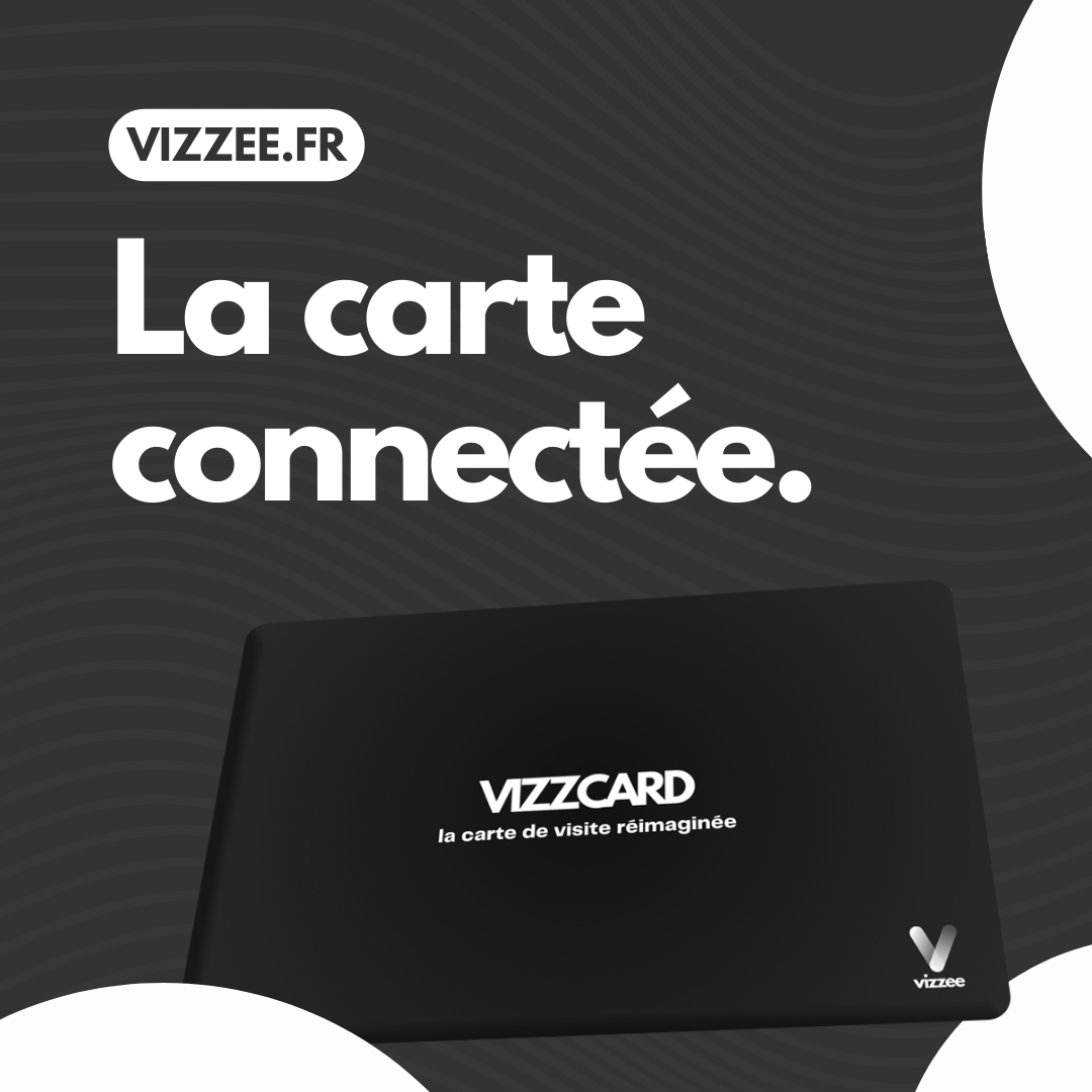 Carte de visite personnalisable nfc