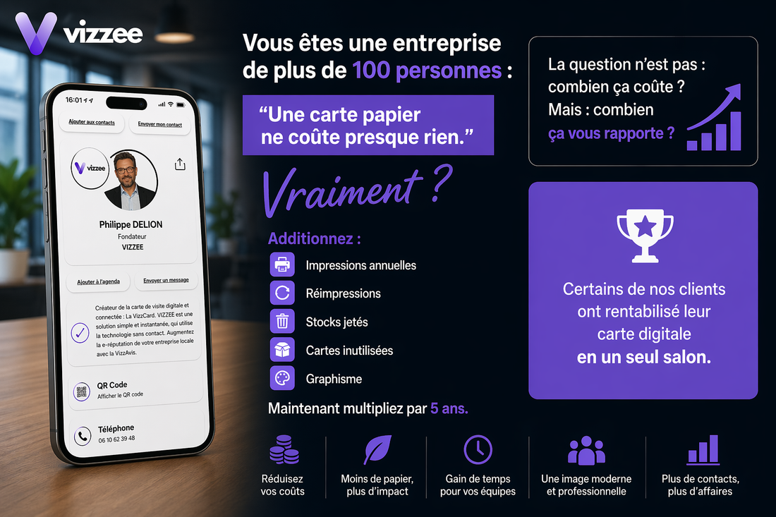 carte de visite digitale nfc