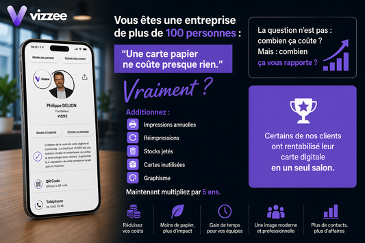 carte de visite digitale nfc