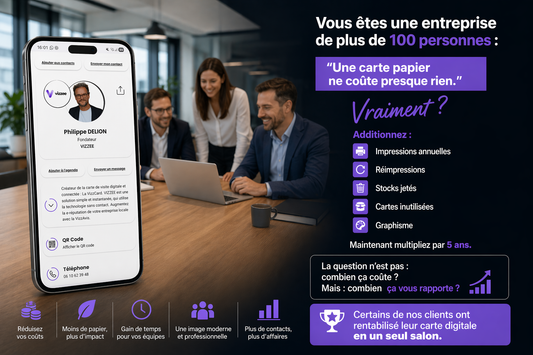 carte visite numérique nfc